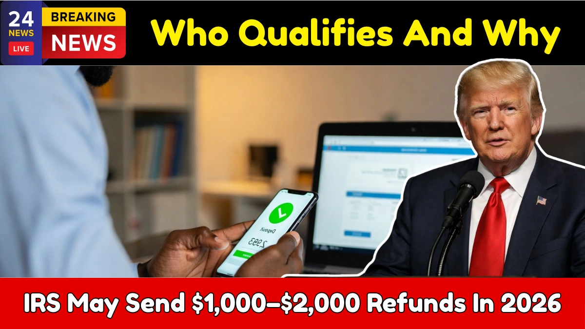 IRS May Send $1,000–$2,000 Refunds In 2026